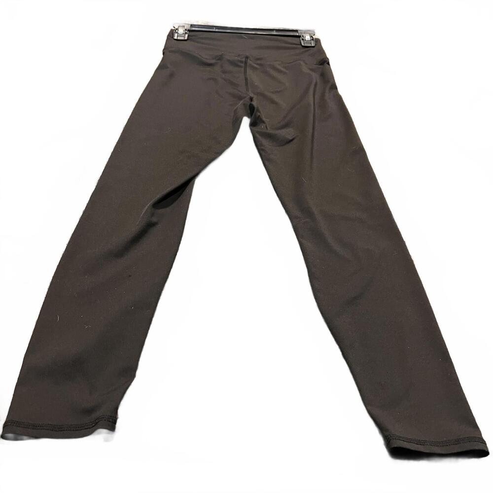 Black Women's Leggings Size S Polyester Spandex